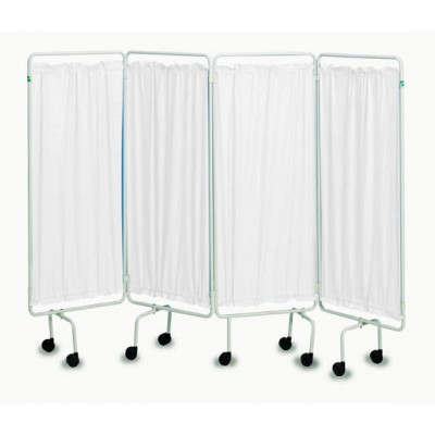 Plastic Curtains (4 panels) white 